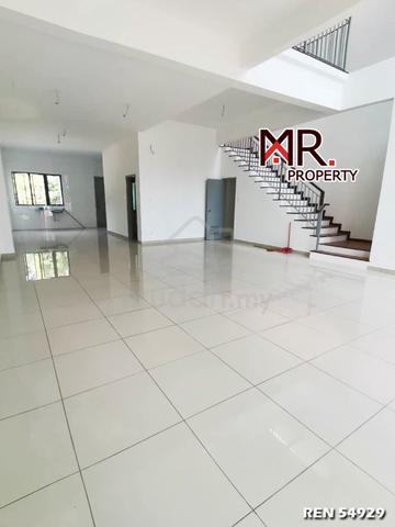 GUARDED & GATED @ Double Storey Terrace House Bukit Banyan FOR RENT 1
