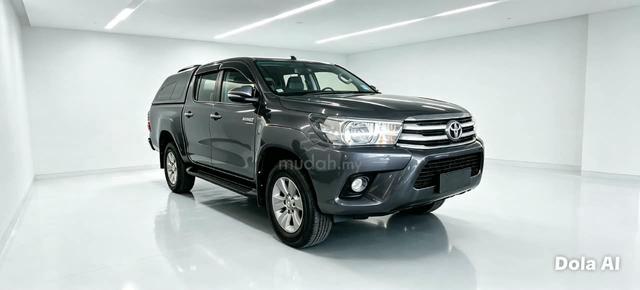 TOYOTA HILUX 2.4G DOUBLE CAB 4X4 with Canopy - 1
