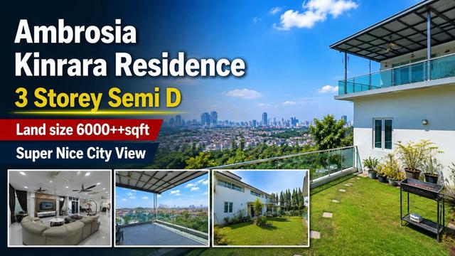 6000sqft Big Semi D Ambrosia Kinrara Residence Bandar Bukit Jalil 1