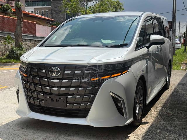 2025 Toyota ALPHARD 2.5 Z (A) Grade 6A 9K KM - 2
