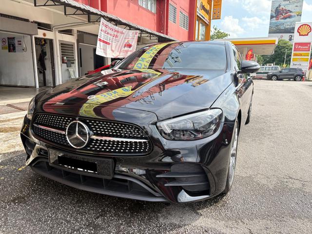 2022 Mercedes Benz E300 2.0 AMG (CKD) (A) FSR UW - 2