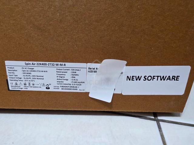 Exicom Spin Air 22kW EV Wallbox (Brand New) - photo 3 of 4