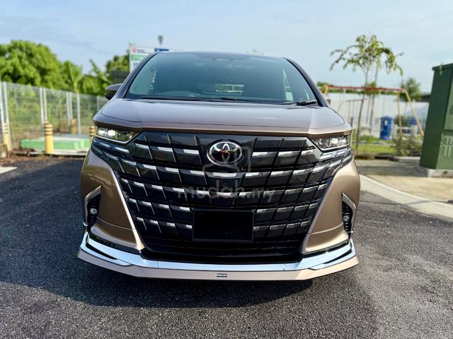 2025 Toyota ALPHARD 2.5 Z,Gold color full spec, 5A - 2