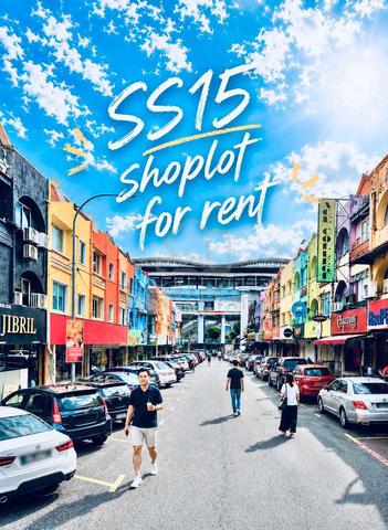 SS15 Shop for Rent, 3300 sqft 1
