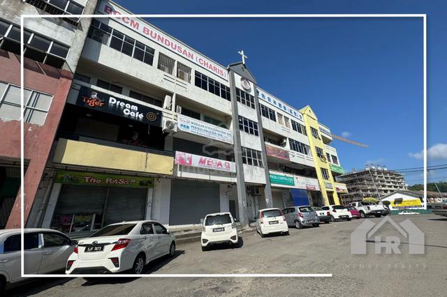 Bundusan Plaza Shoplot | Beverly hills Plaza | 1st floor | penampang | 1