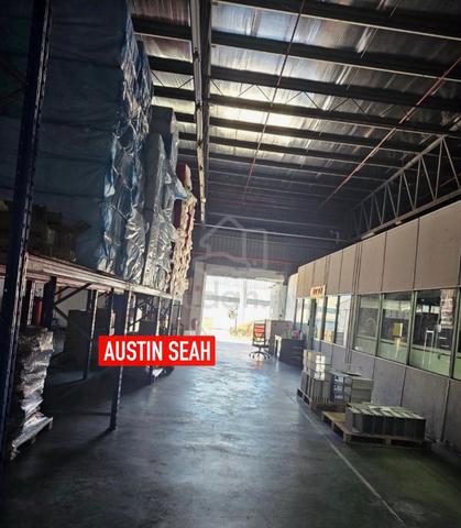 BAYAN LEPAS FACTORY WAREHOUSE WITH OFFICE For SALE. 1,300 AMP ELECTRIC 1