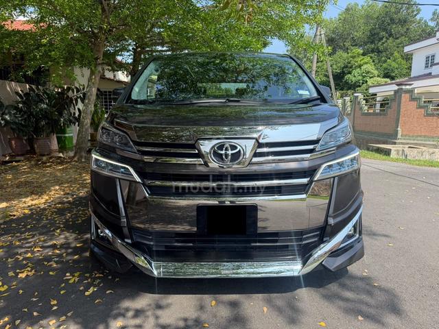 Toyota VELLFIRE 2.5 ZG (A) LOW MIL-65K TOWN USED - 2
