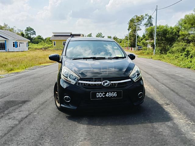 Axia 1.0 G 2017 (A) - enjin steady, dalaman bersih - 1