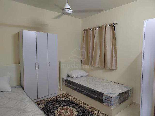 Bilik Sewa Sharing Berdua Flat Sri Aman walkingdistance LRTTamanParamo 1
