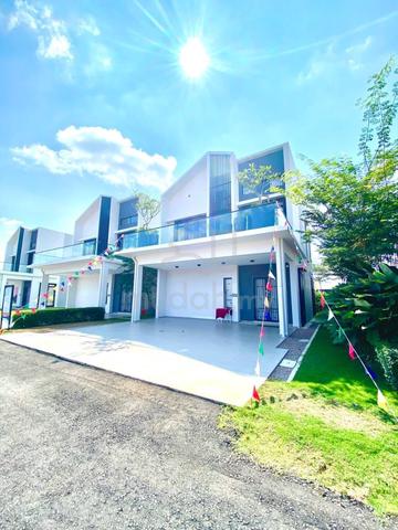 Taman Akasia Kluang Double Storey Cluster Home for Sale 1