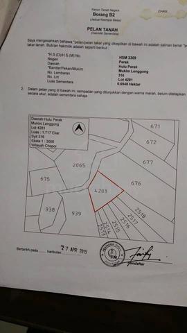 Tanah Untuk Dijual ( Lengong 1