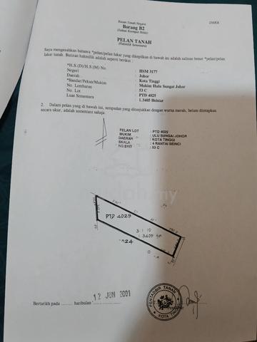 Tanah Semanggar Dalam Untuk Dijual 1