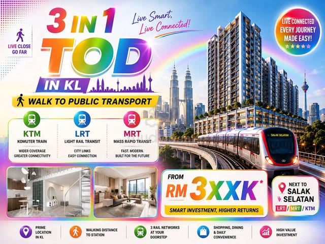 SingleKey/DualKey【 AIRBNB Cover RENTAL 】Walk MRT/LRT Link KL Midvalley 1