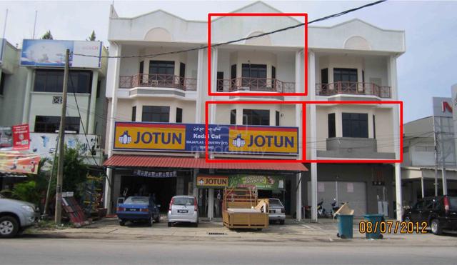 3 storey shop office, Bukit Kecil, Kuala Terengganu Rumah Kedai 3 tkt 1