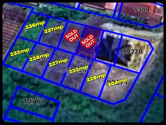 Tanah 8LOT SEMI-D BERKEMBAR SIAP TAMBUN KG ALUR LIMBAT BUKIT PAYUNG 1