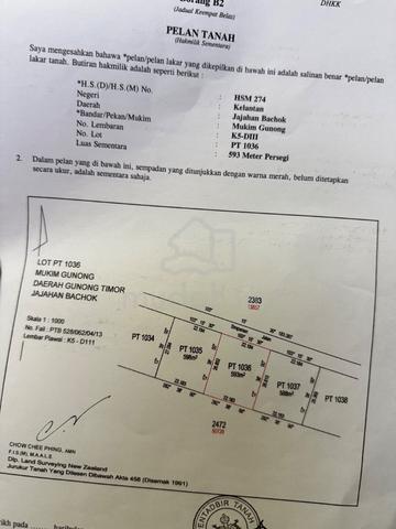 Tanah Lot Banglo Bachok Murah 1