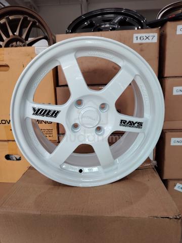 15 Volkrays Te37 Sport Rim MYVI VIOS SAGA BEZZA - Car Accessories ...