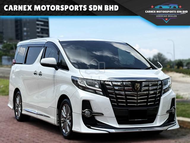 2017 Toyota ALPHARD 2.5 TYPE BLACK/GOLD 5YEAR WRTY - 1