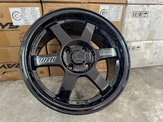 Rim baru 15x6.5jj volk rays te37 bezza myvi vios - Car Accessories ...