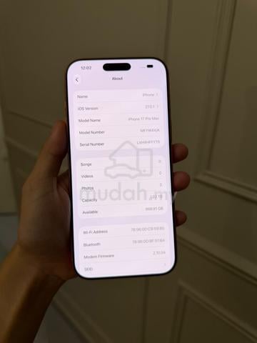 iphone 17pro max 1tb - photo 6 of 6