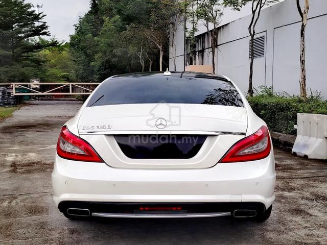 2012 Mercedes Benz CLS350 Coupe 3.5 AMG Sport Blue - 4