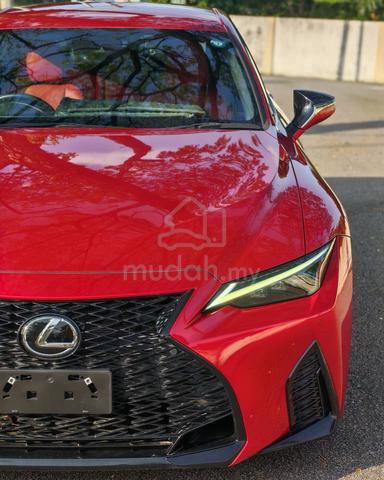 SPARKLING RED PACKAGE 2021 Lexus IS300 2.0 F-SPORT - 5