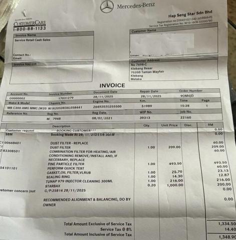 2020 Mercedes Benz C300 AMG FSR NonAirmatic 57K KM - 4