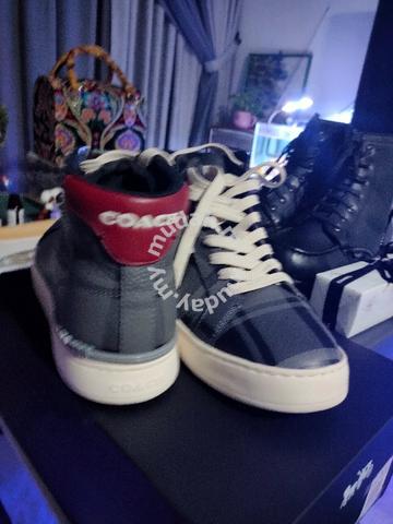 Coach Men Leather Sneaker - Shoes for sale in Bayan Lepas, Penang