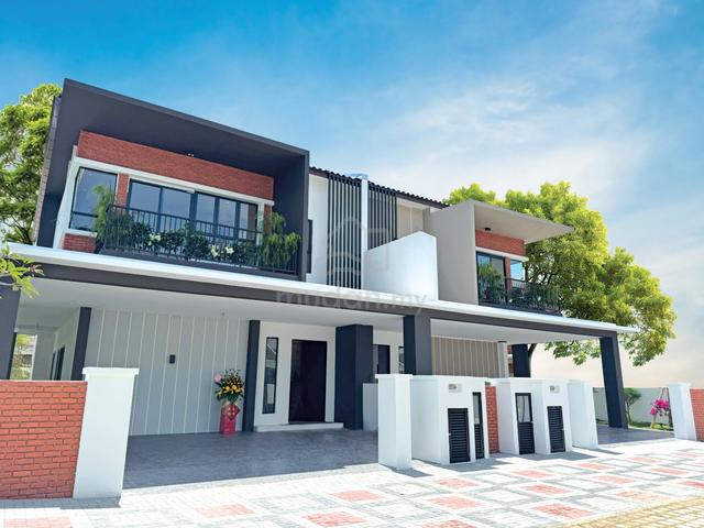 FULL LOAN New Double Storey Semi Detached Ipoh Bandar Baru Lapangan 1