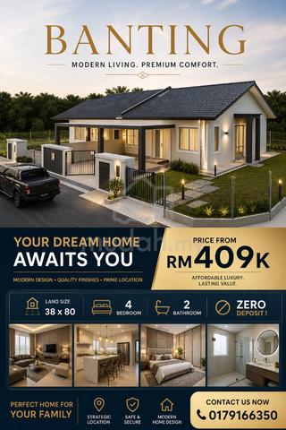 Semi D setingkat , Banting Taman Seri Changgang 1 1