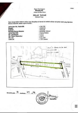 Tanah pertanian untuk dijual 1