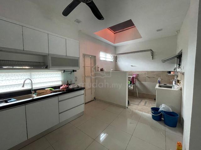 Double storey terrace house partially furnished 1