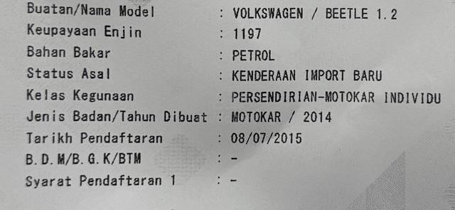 2014/15 Volkswagen Beetle 1.2 TSI - 3