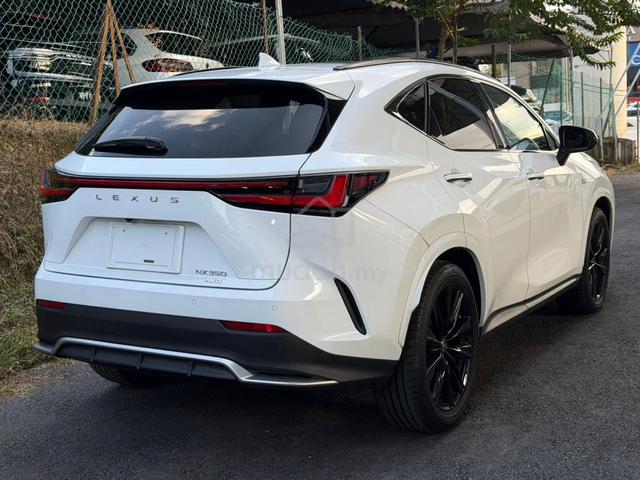 2023 Lexus NX350 2.4 F SPORT RED & BLACK INTERIOR - 3