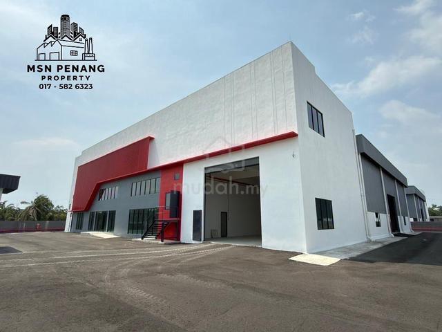 NEW 1.5 Storey Detached Factory/Warehouse @Batu Kawan/Valdor Freehold! 1