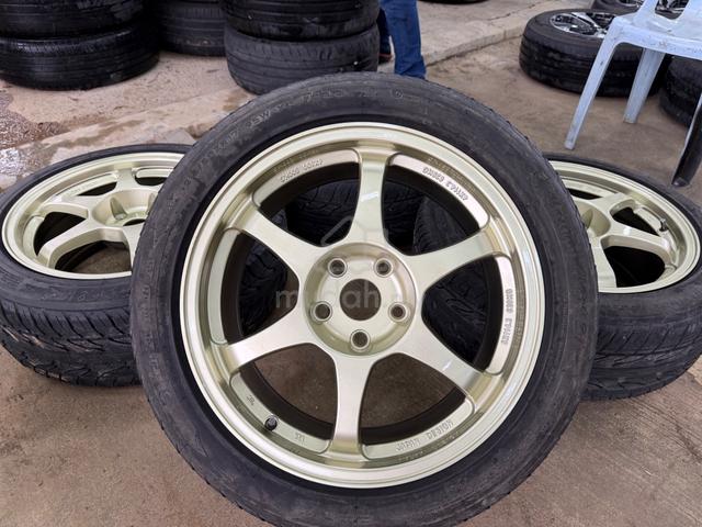 Sport Rim Second SSR Type C 17 Inch 5x112 5x114.3 - photo 4 of 6