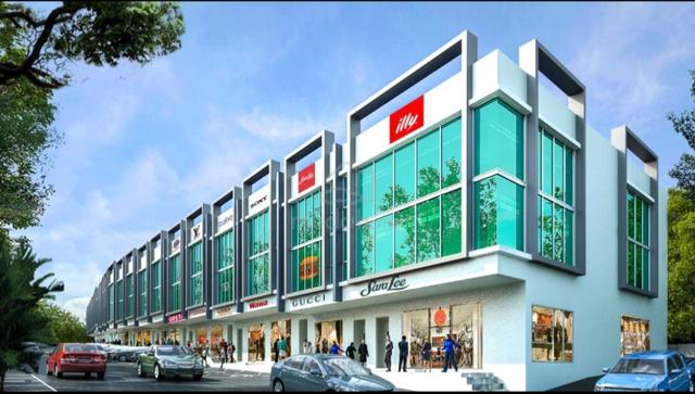 Skywiz Business Centre, Ayer Keroh. New Ground Floor Shoplot for rent 1