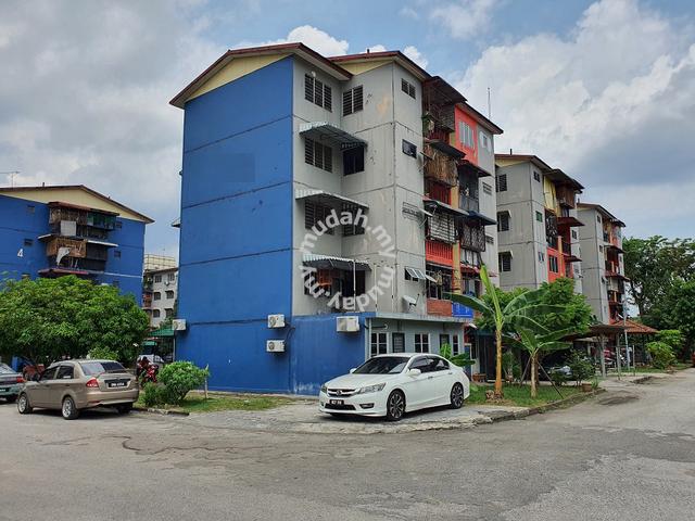 Walk Up Flat Pkns Seksyen 18 Shah Alam Taman Sri Muda Unfurnish Apartment Condominium For Rent In Shah Alam Selangor