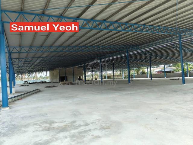 Warehouse Factory Build up 52,200 sf Land 109,146sf SP Selatan Jawi 1