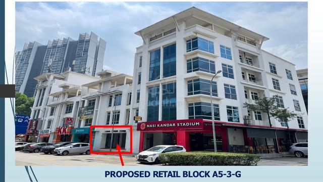 Facing mainroad Hot Traffic Ground Floor Shop 22X75 Sek 7 Shah Alam 1