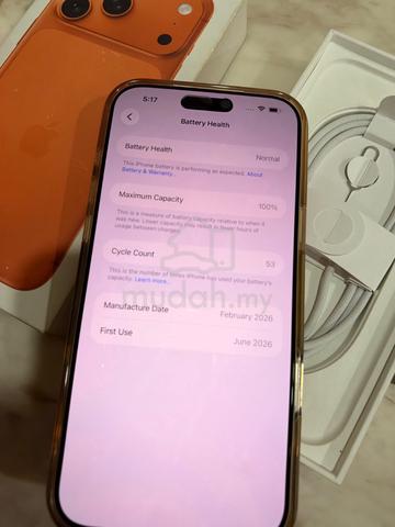 iPhone 17 pro max 256gb orange - photo 3 of 4