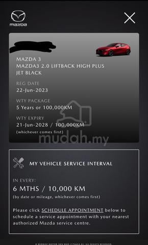 2023 Mazda 3 2.0 GVC HIGH PLUS LIFTBACK 40K MAZDA - 2
