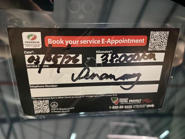 2024 Perodua AXIA 1.0 AV MY23 D74A (A) Warranty - 5