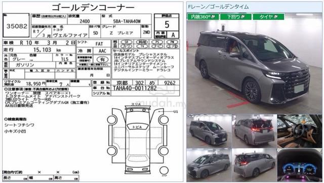 2025 Toyota VELLFIRE 2.4 Z PREMIER Turbo JBL Fspec - 2