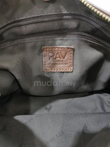 Rav Preloved Design Brown Leather Crossbody Ba - photo 2 of 4