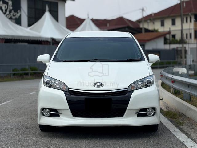2017 PADDLE SHIFT Toyota WISH 1.8 S (A) - 2