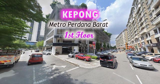 Kepong Metro Perdana Barat Taman Usahawan 1st Floor Shoplot High ROI 1