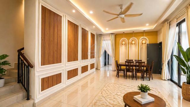 Nice Renovated 2-Sty Garden Home Type Robin Bdr Rimbayu for Rent 1