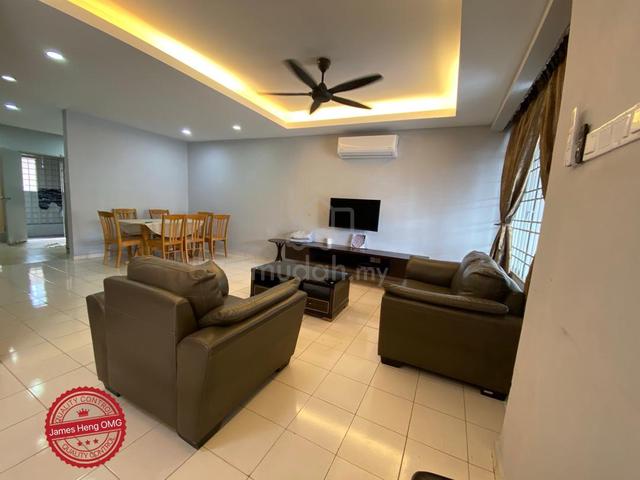 Bkt Tinggi 2 2sty 22x70 4r3b Fully Reno& Extend Furnised For Sale 718k 1