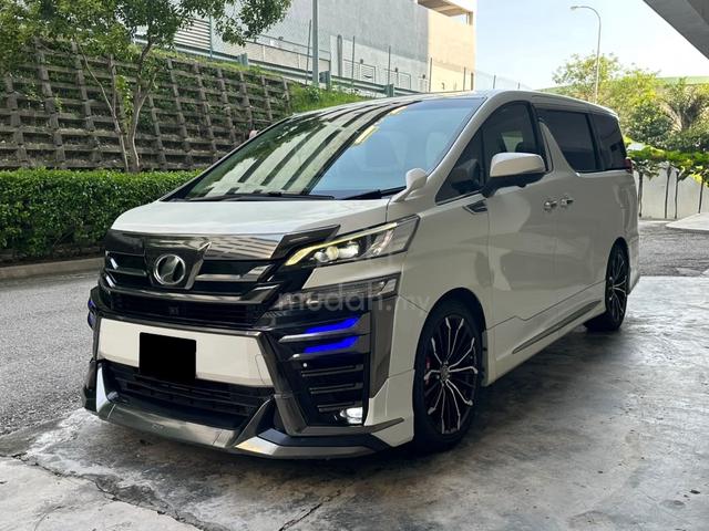 2016/17 Toyota Vellfire 2.5 ZG MPV FACELIFT 5Y WRT - 2